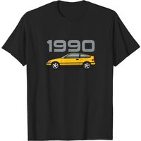 T-shirt pour hommes 1990-Barbados Jaune - Crx — T-shirts pour hommes