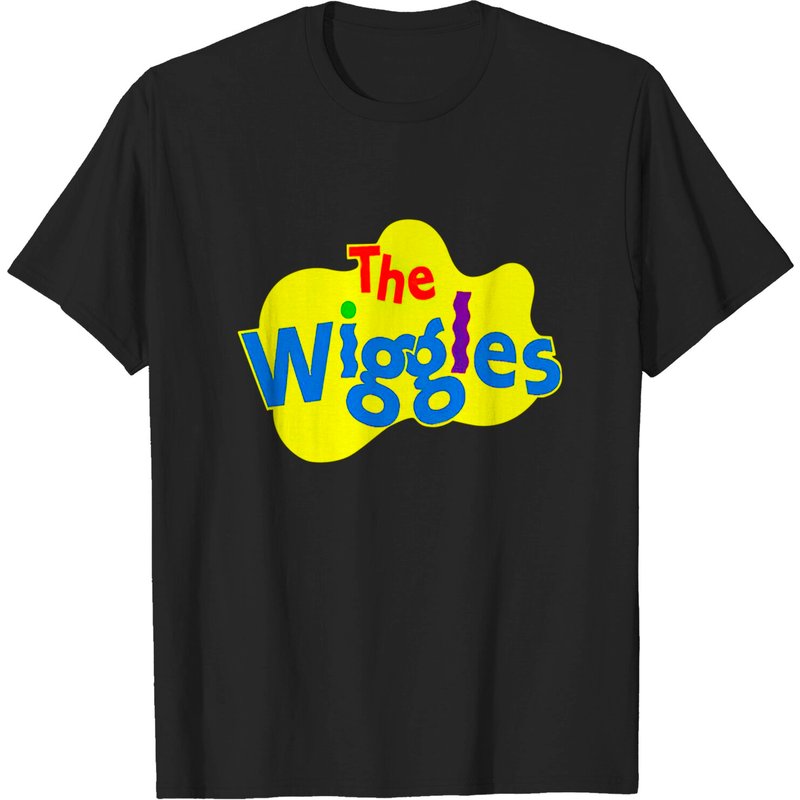 T-shirt pour hommes The Wiggles Band Rock en noir — T-shirts pour hommes
