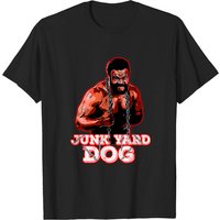 T-shirt noir Junk Yard Dog pour hommes