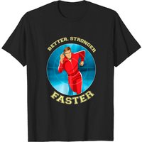 T-shirt pour hommes Bionic Man - Noir