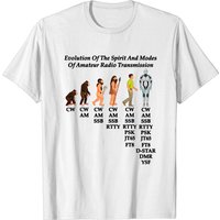 Évolution de l'Esprit et Modes de Transmission Radioamateur T-Shirt — T-shirts pour hommes