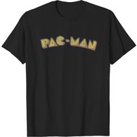 Pac-Man Distressed Logo T-Shirt for Men