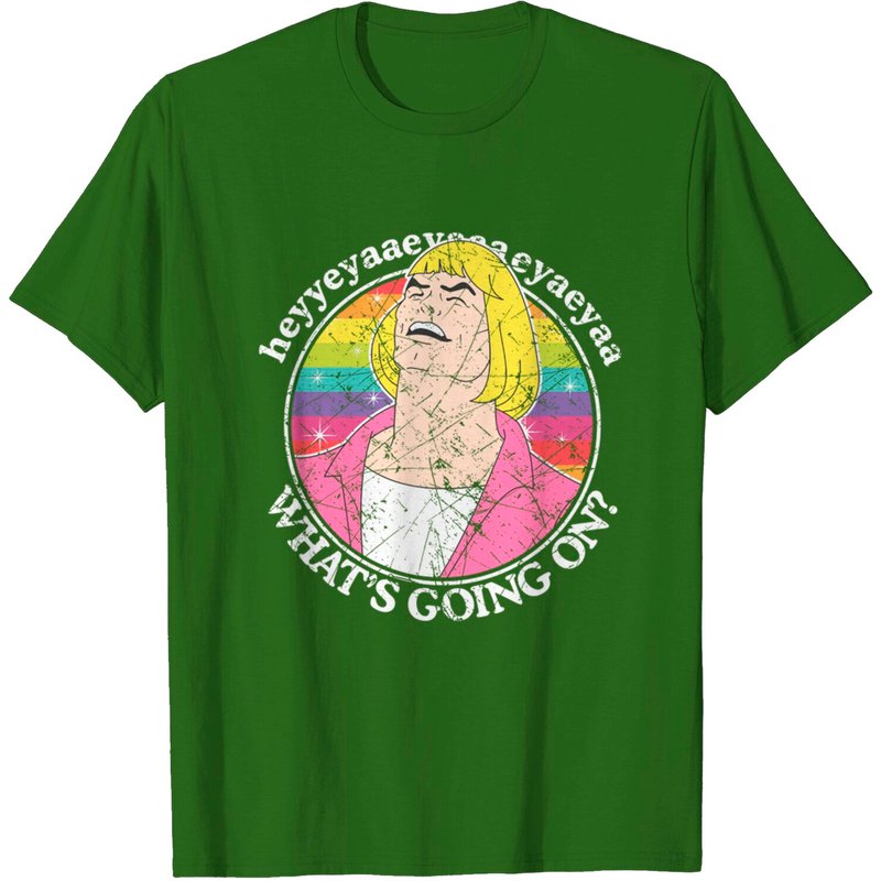 T-shirt What's Going On? He Man pour hommes — T-shirts pour hommes