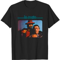 T-shirt noir pour hommes Lo Mato — T-shirts pour hommes