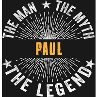 T-shirt Paul Team - L'Homme, Le Mythe, La Légende — T-shirts pour hommes