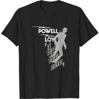 T-shirt pour hommes The Thin Man en noir