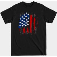 T-shirt Graffiti Patriote pour Hommes du 4 Juillet — T-shirts pour hommes