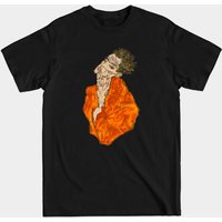 T-shirt noir pour hommes Egon Schiele — T-shirts pour hommes