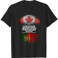 T-shirt pour hommes Canadian Grown Racines Portugaises — T-shirts pour hommes