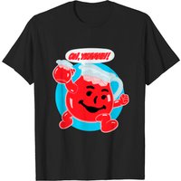 T-shirt pour hommes Kool Aid Man en noir
