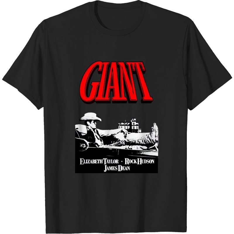 T-shirt pour hommes Giant James Dean en noir