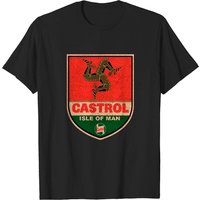 Isle Of Man TT Shield Vintage T-Shirt for Men — Mens T Shirts