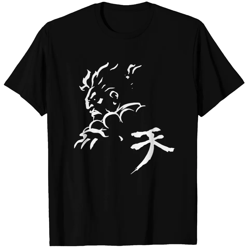 A - Akuma T-shirt Noir pour Hommes — T-shirts pour hommes