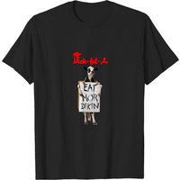 Eat Mor How To Pick Up Chicks T-Shirt for Men Black