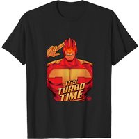 T-shirt Turbo Man pour hommes en noir — T-shirts pour hommes