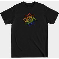 Mandala 0031 Men's Black T-Shirt