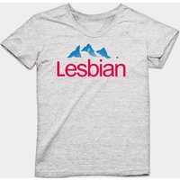 Lesbian T-Shirt for Men in Black