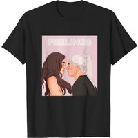 Je suis accro à tous ces sentiments - T-shirt pour hommes Hayley Kiyoko — T-shirts pour hommes