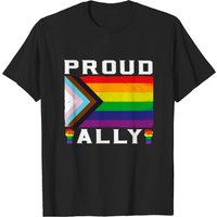 LGBT Gay Pride Month Proud Ally T-Shirt for Men — Mens T Shirts