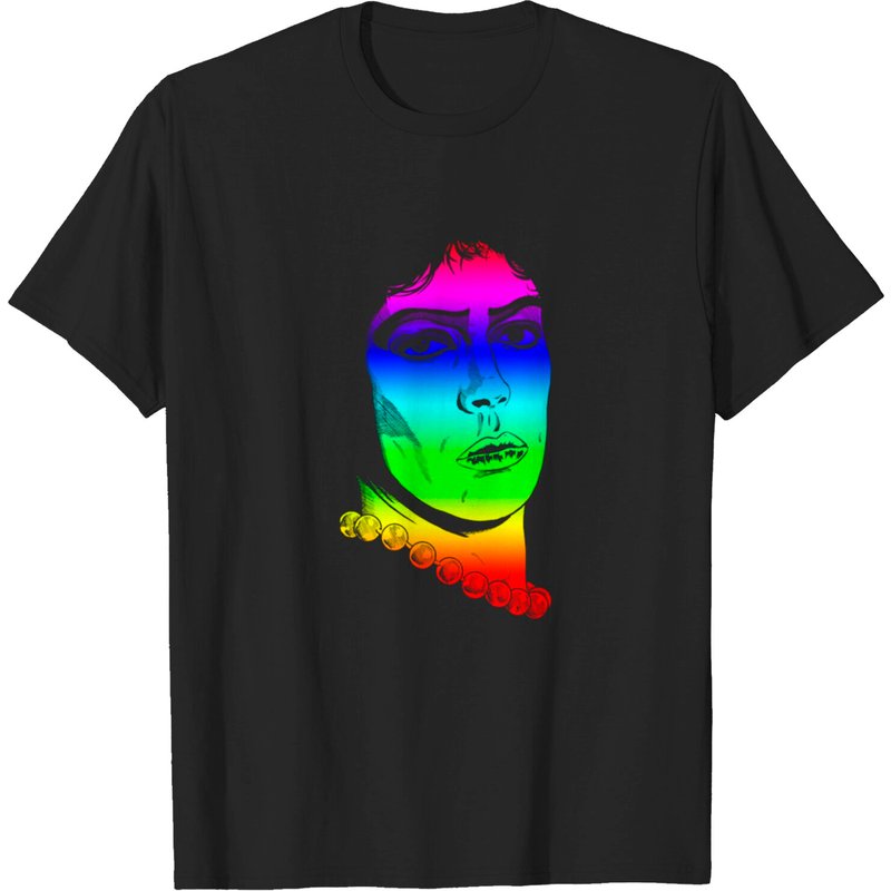 T-shirt pour hommes Rocky Gay Pride en noir — T-shirts pour hommes