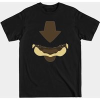 T-shirt Minimaliste Yip-Yip! pour Hommes en Noir — T-shirts pour hommes