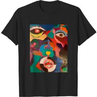 Picasso Who - Face Men's T-Shirt in Black