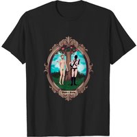 Adam & Steve Pride T-Shirt for Men in Black — Mens T Shirts