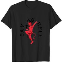 T-shirt Gay Devil pour hommes - Noir