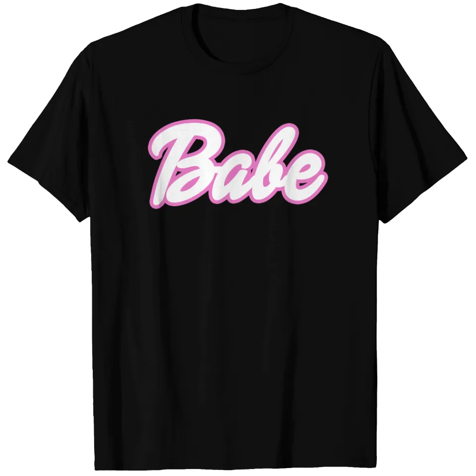 Barb Babe - T-shirt pour hommes Barbie en noir — T-shirts pour hommes