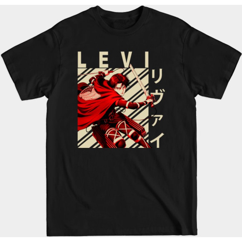 Levi Ackerman - Captain Levi - T-shirt pour hommes