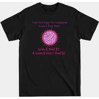 T-shirts drôles de tricot, crochet et pelotes de laine pour hommes — T-shirts pour hommes