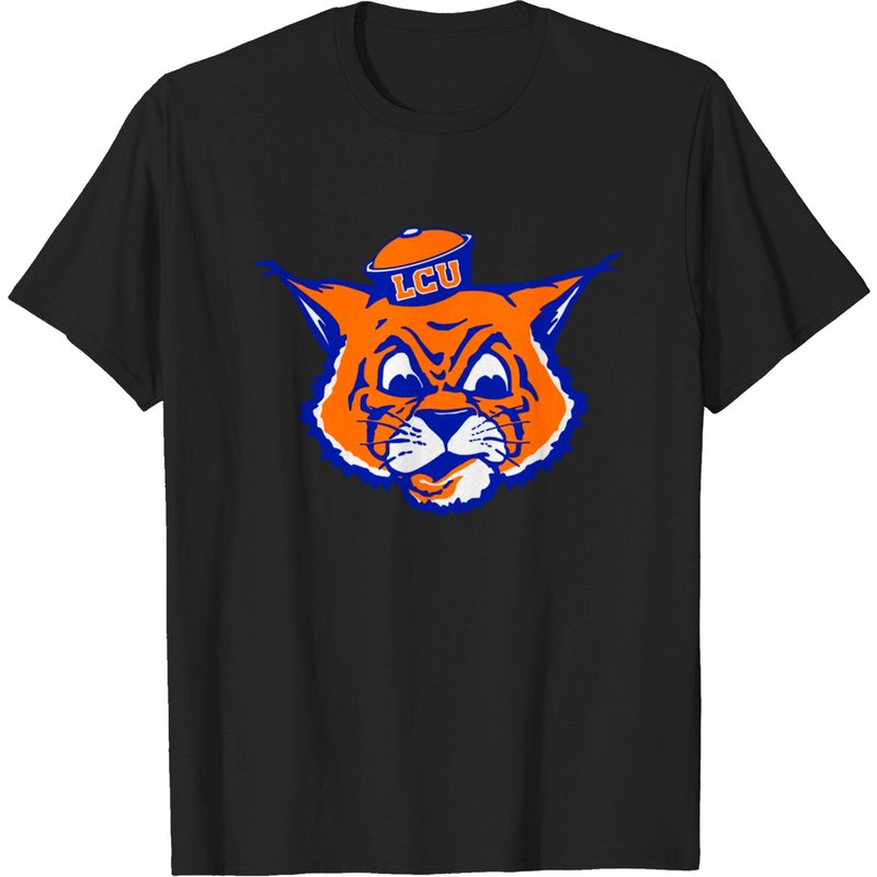 T-shirt pour hommes de l'Université chrétienne de Louisiane en noir — T-shirts pour hommes