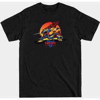 T-shirt pour hommes Swat Kats en noir — T-shirts pour hommes