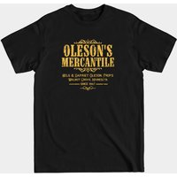 T-shirt pour hommes Oleson's Mercantile Little House On The Prairie — T-shirts pour hommes