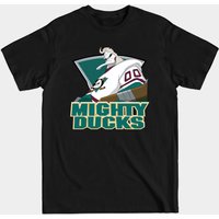 T-shirt pour hommes The Mighty Ducks en noir — T-shirts pour hommes