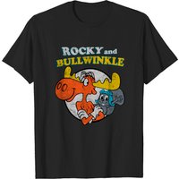 T-shirt Bullwinkle Vintage Rocky et Bullwinkle pour hommes — T-shirts pour hommes