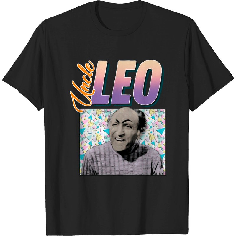 Uncle Leo 90s Style Aesthetic Design T-Shirt for Men