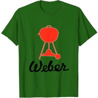 T-Shirt Vintage Weber Script Kettle Grill pour Hommes
