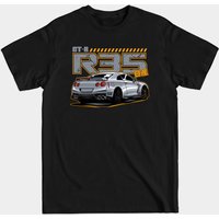 T-shirt pour hommes GTR R35 en noir