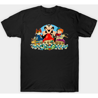 T-shirt pour hommes Smurfs en noir — T-shirts pour hommes