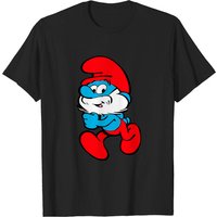 T-shirt pour hommes Papa Smurf en noir — T-shirts pour hommes