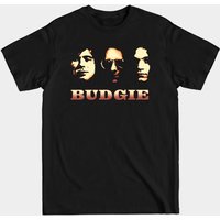 T-shirt Budgie Rock pour hommes en noir — T-shirts pour hommes