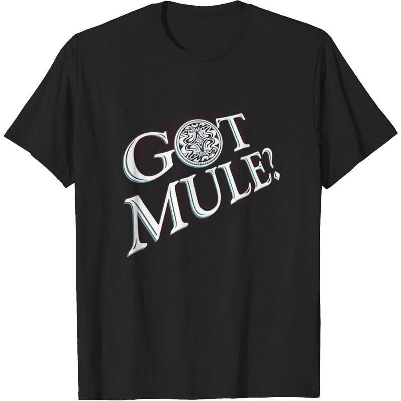 T-shirt Noir Got Mule? pour Hommes — T-shirts pour hommes