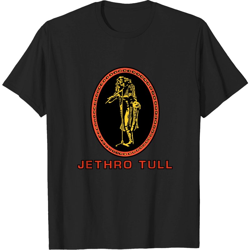 T-shirt noir pour hommes Jethro Tull — T-shirts pour hommes