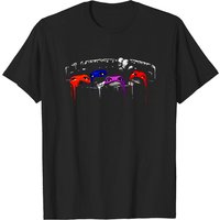 T-shirt pour hommes Teenage Mutant Ninja Turtles Paint — T-shirts pour hommes