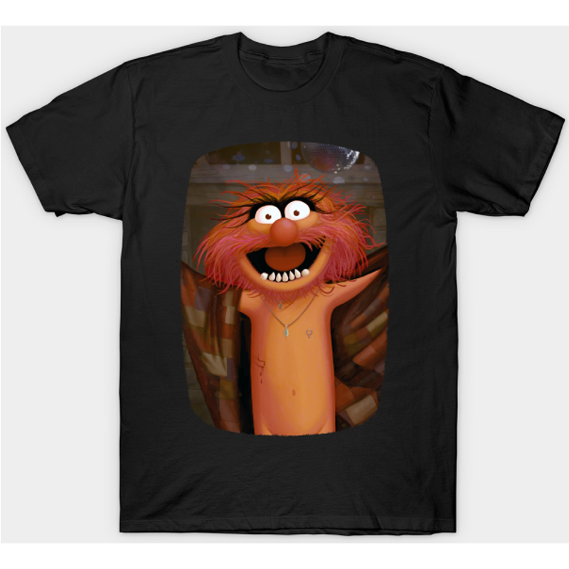 Muppet Maniac - Animal as Buffalo Bill T-shirt for Men — Mens T Shirts