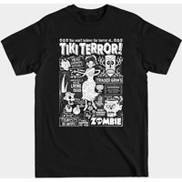 T-shirt pour hommes Tiki Terror - Noir