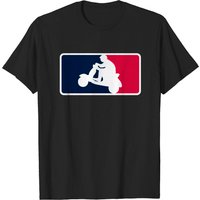 T-shirt noir pour homme Scooter Sport