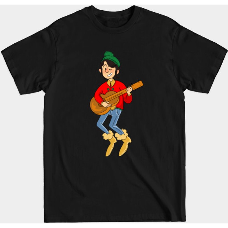 Michael Nesmith - The Monkees Men's T-Shirt in Black