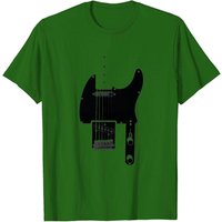 T-shirt Telecaster Body Guitar pour hommes — T-shirts pour hommes